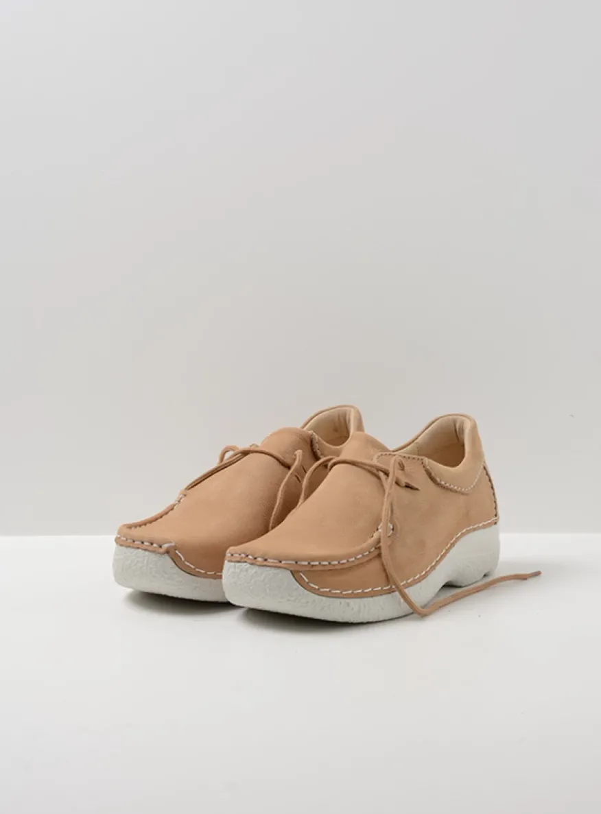 Seamy Shoe - beige nubuck