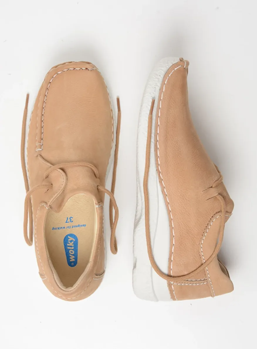 Seamy Shoe - beige nubuck