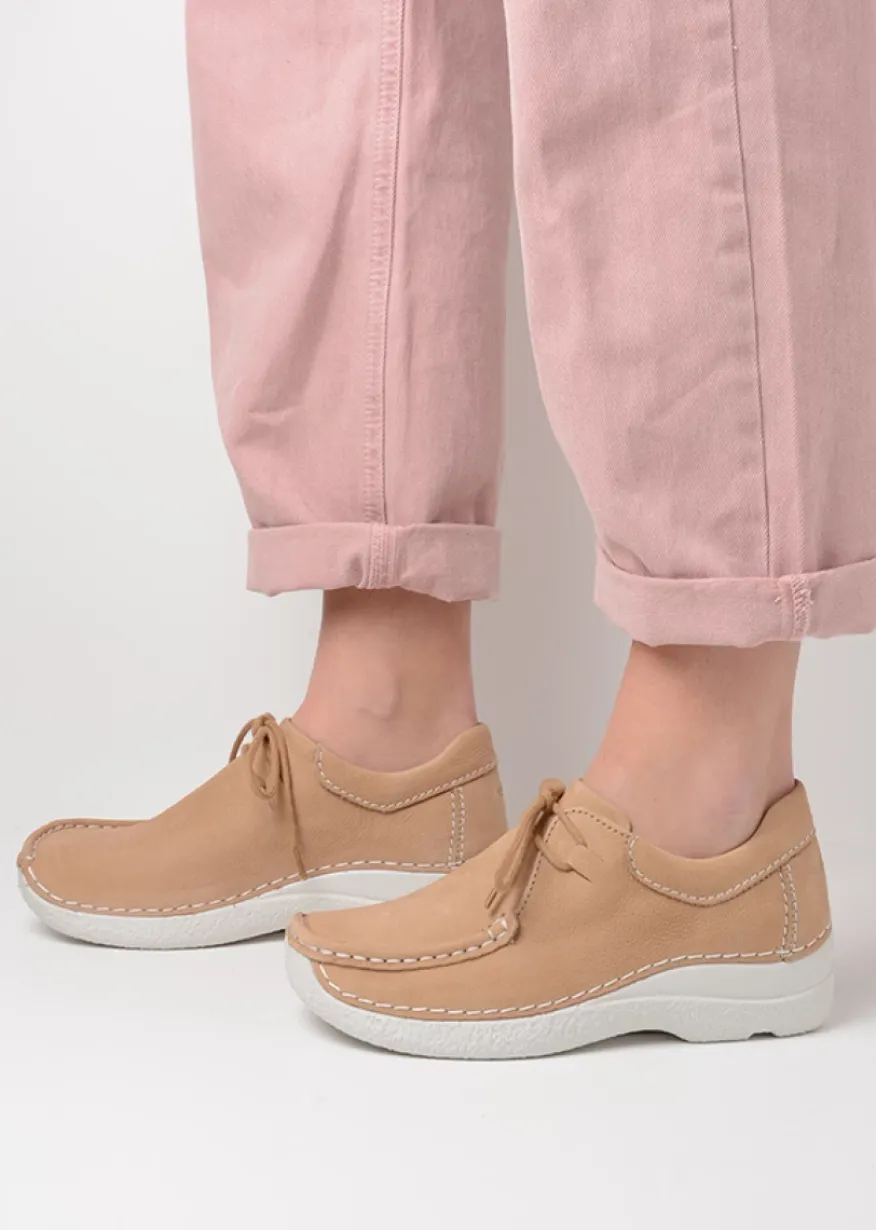 Seamy Shoe - beige nubuck