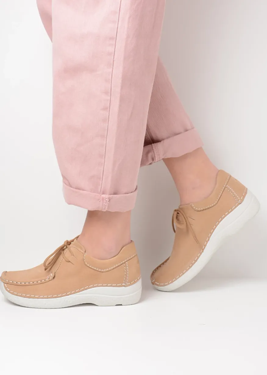 Seamy Shoe - beige nubuck
