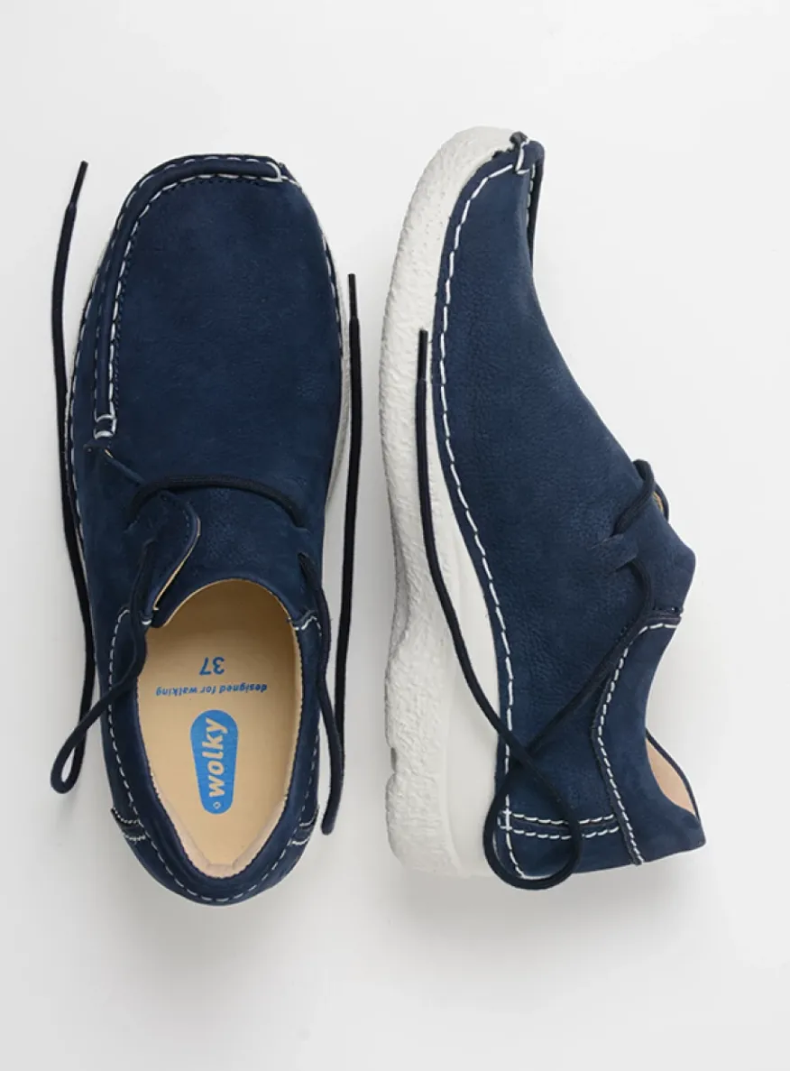 Seamy Shoe - denim nubuck