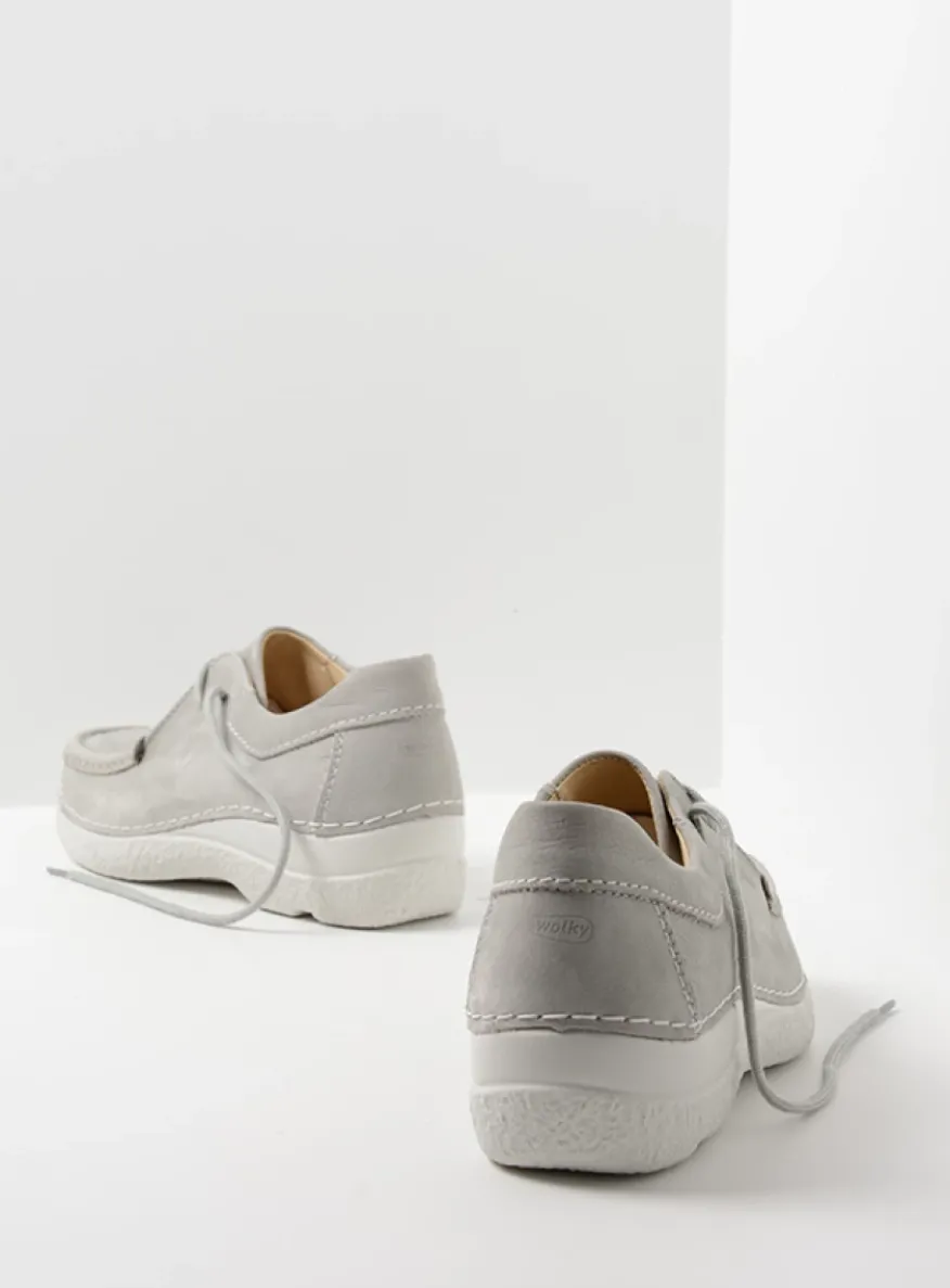 Seamy Shoe - lichtgrijs nubuck