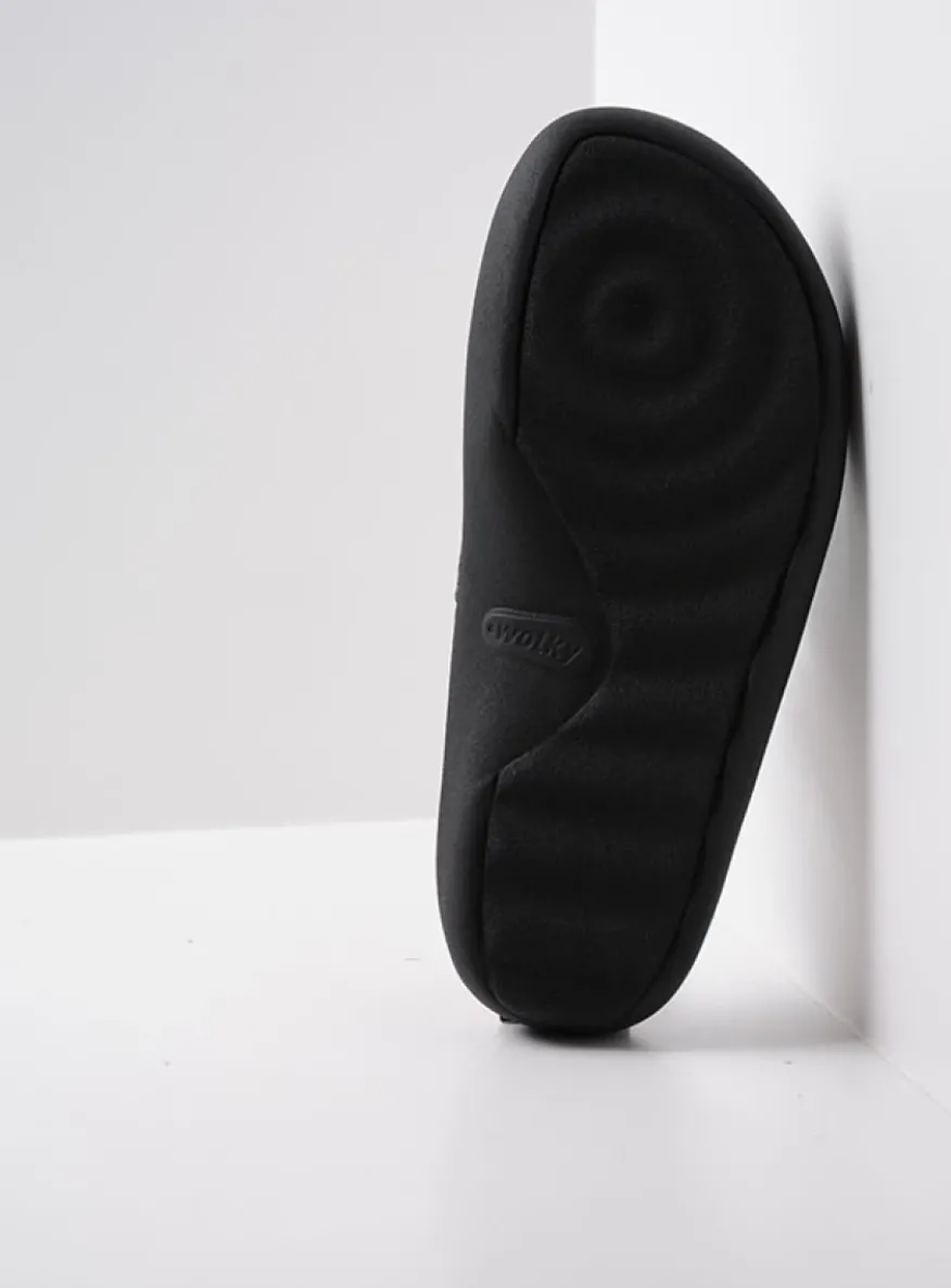 Sense - zwart/blauw suede