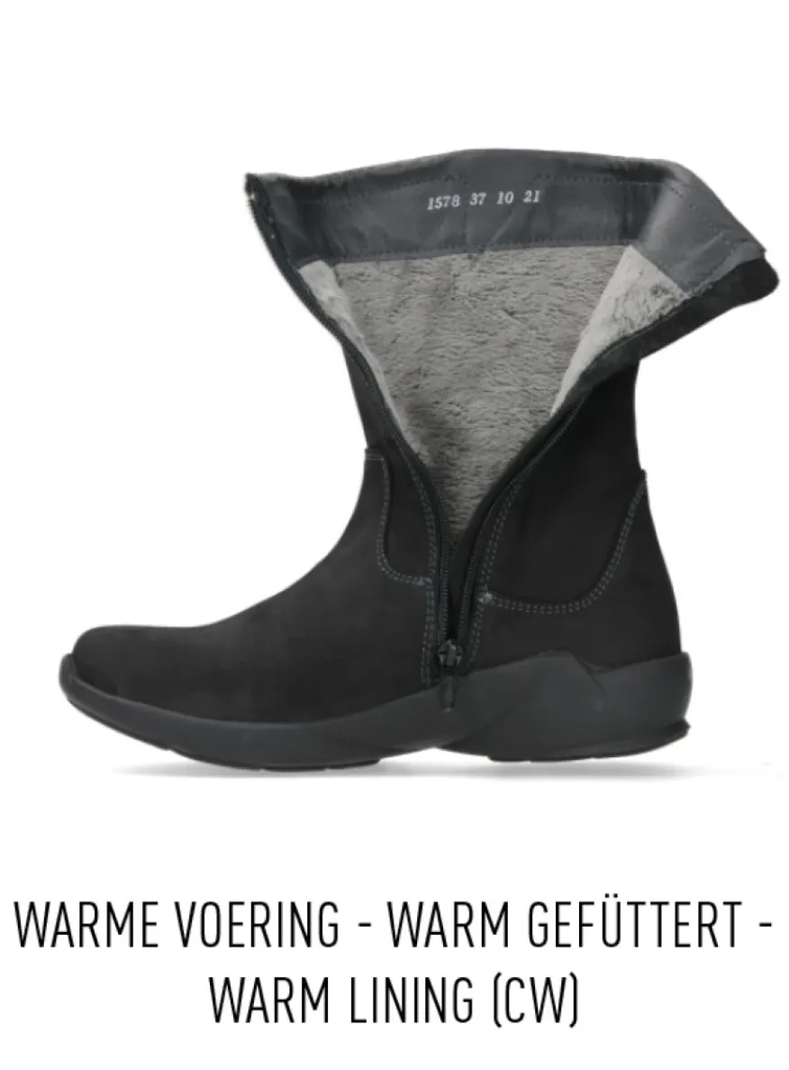 Sole WR - zwart nubuck