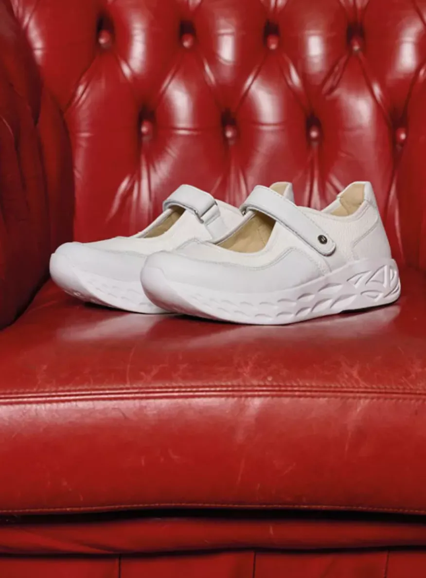 Spring S2F - wit/gebroken combi stretch