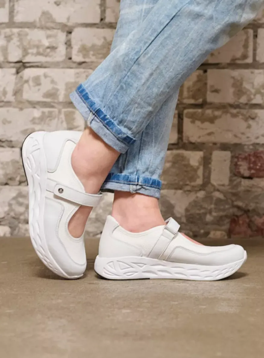 Spring S2F - wit/gebroken combi stretch