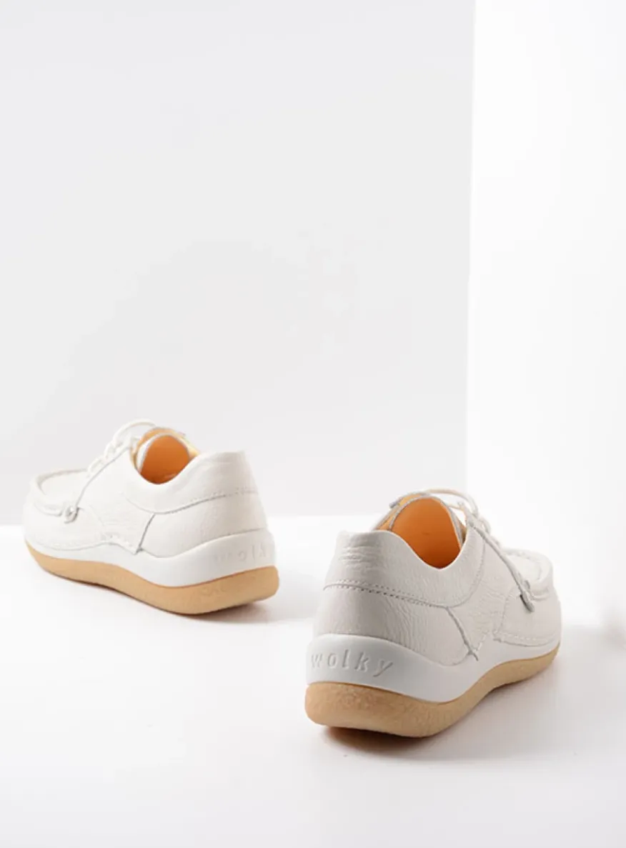 Taranta - creme wit leer