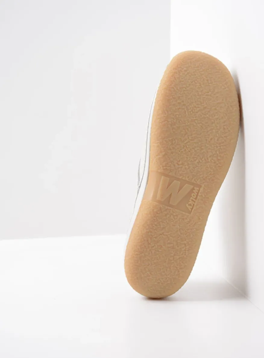 Taranta - creme wit leer