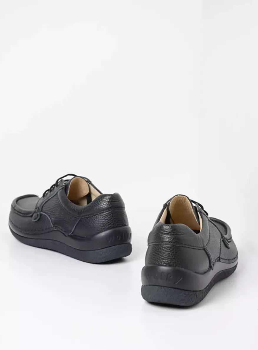 Taranta - zwart leer