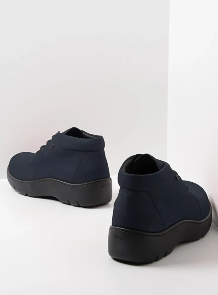 Tarda XW-WR - donkerblauw nubuck