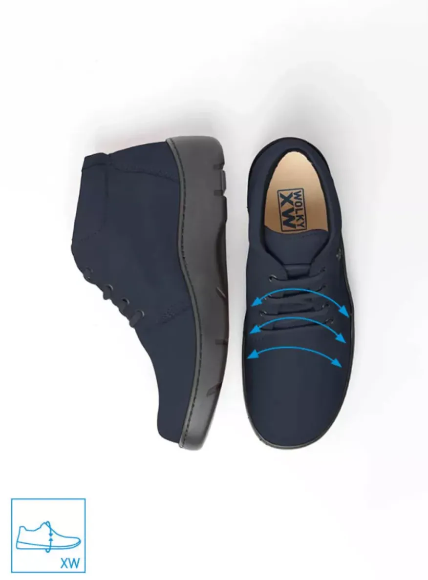 Tarda XW-WR - donkerblauw nubuck