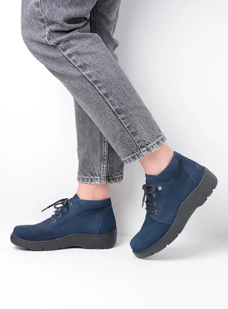 Tarda XW-WR - donkerblauw nubuck