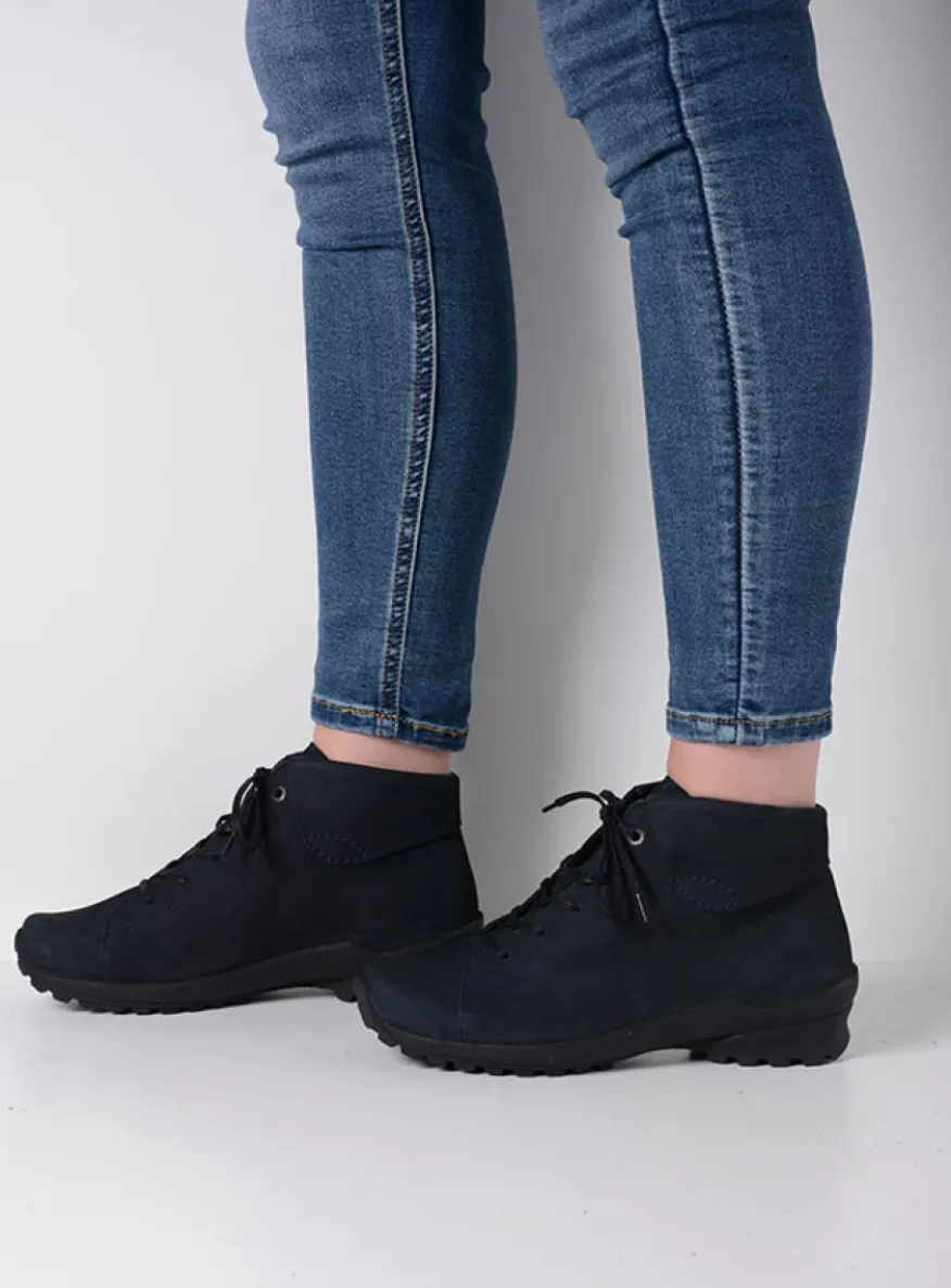 Teton - blauw nubuck