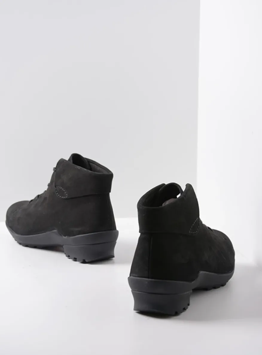 Teton - zwart nubuck