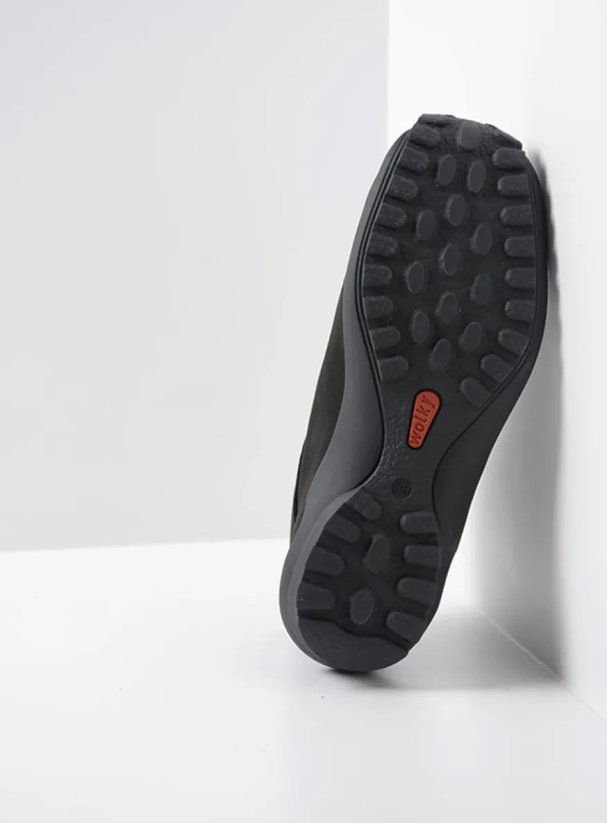 Teton - zwart nubuck