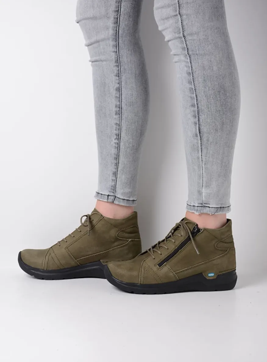 Why - pesto groen nubuck