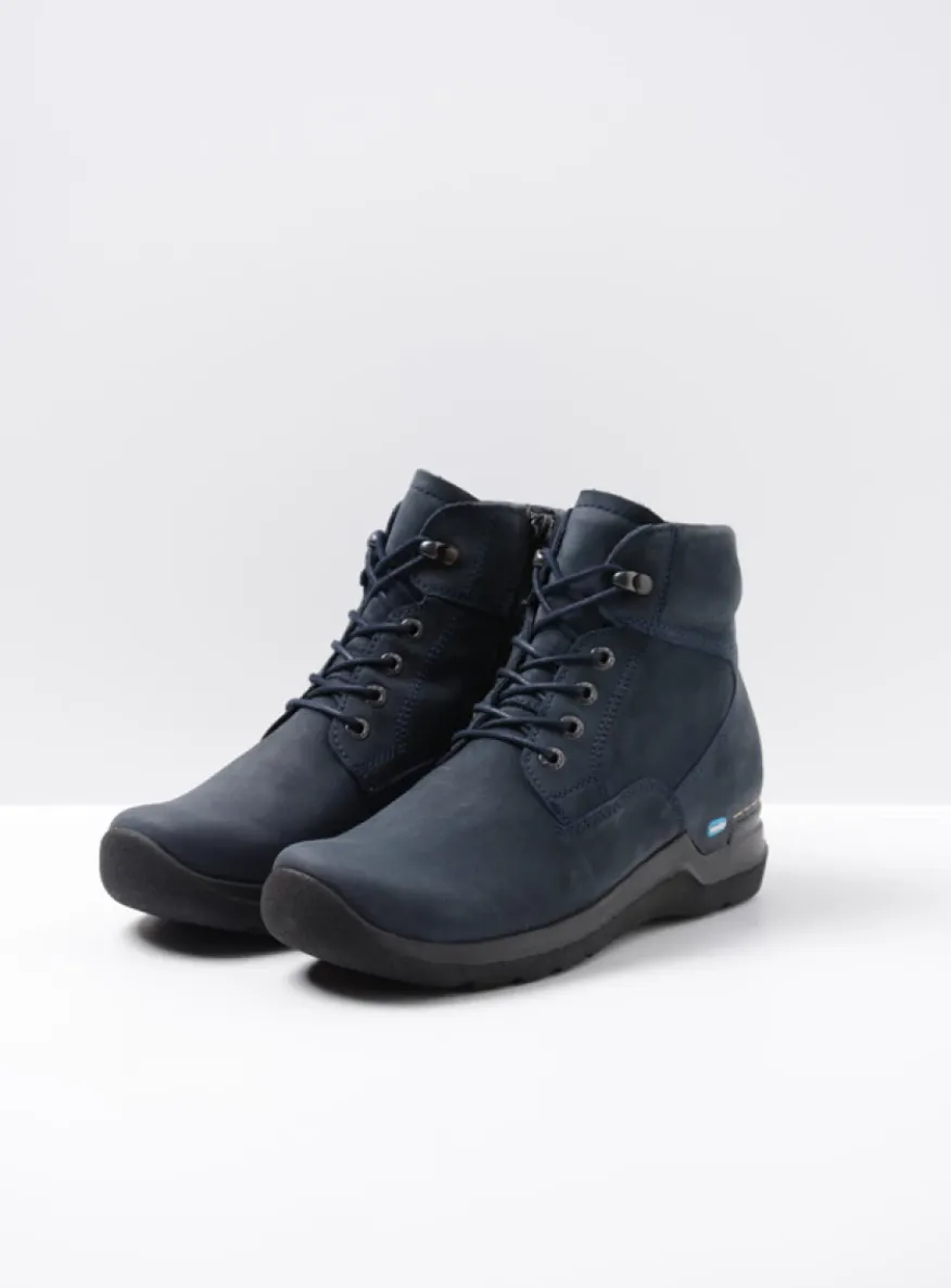 Whynot HV - blauw nubuck