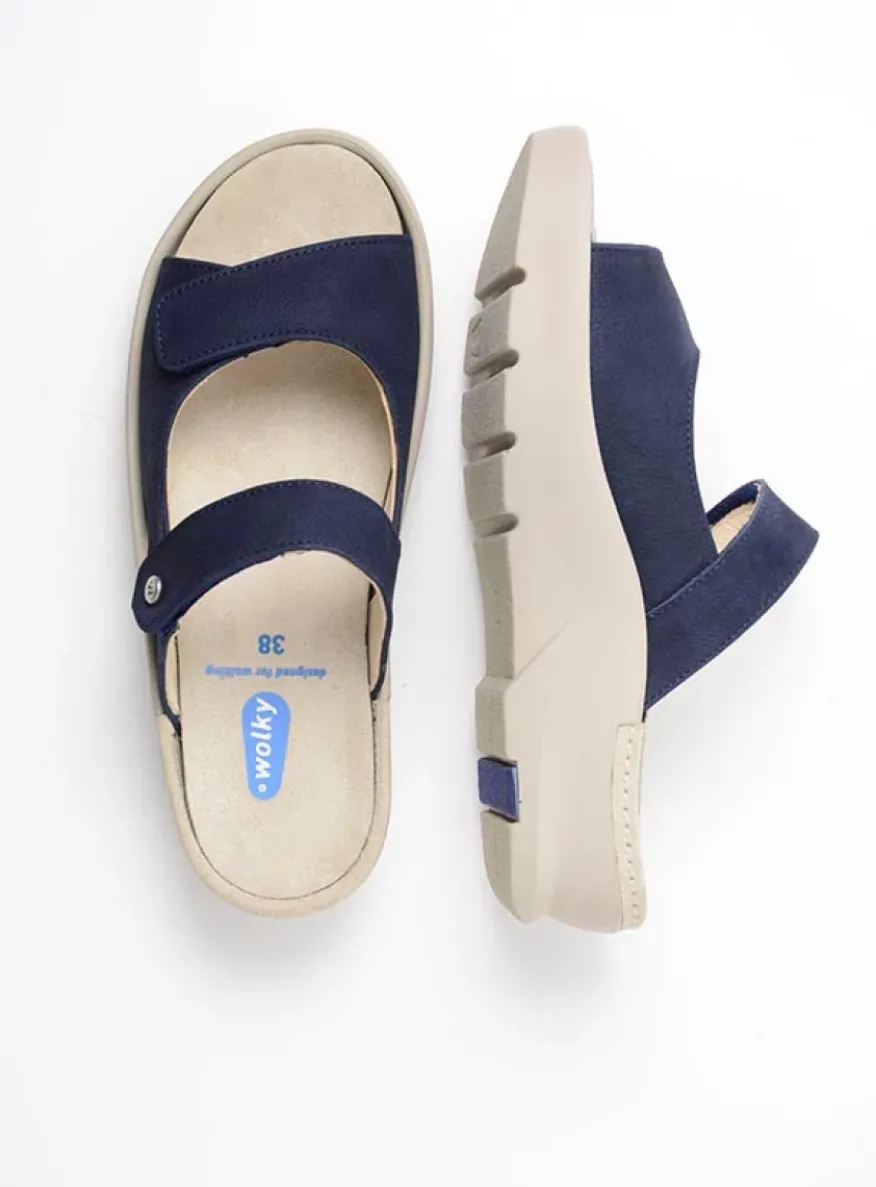 Zaandam - denim nubuck