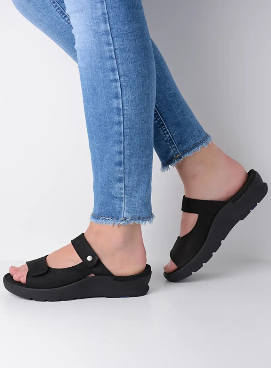 Zaandam - zwart nubuck