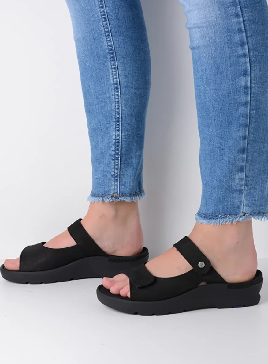 Zaandam - zwart nubuck